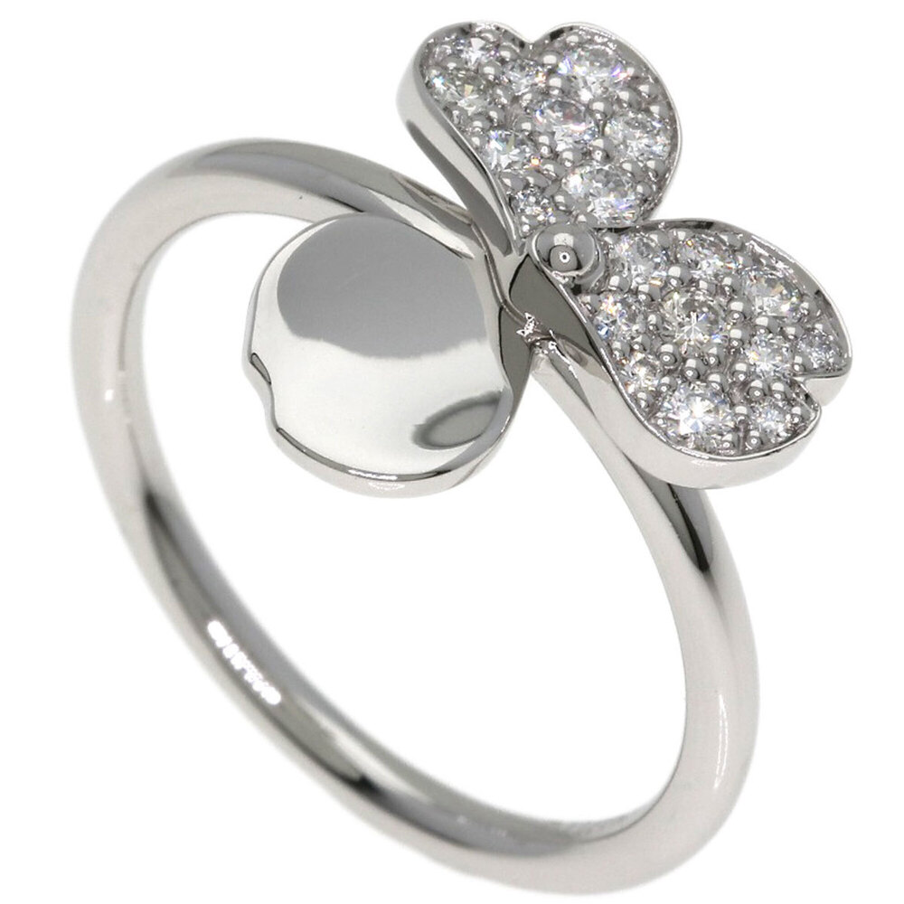 TIFFANY & CO. Silver Diamond Ring